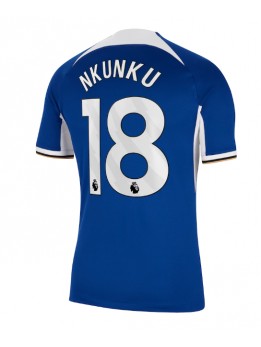 Chelsea Christopher Nkunku #18 Heimtrikot 2023-24 Kurzarm